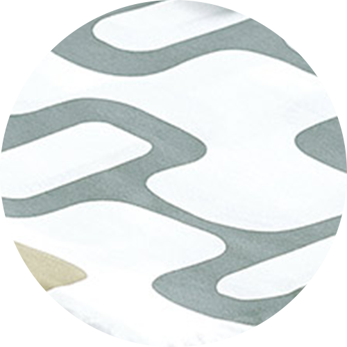 Product: Cotton Weighted Blanket Duvet Cover | Swatch: Strings of Beads