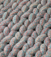Product: Knitted Chenille Weighted Blanket | Color: Red Blue Chenille