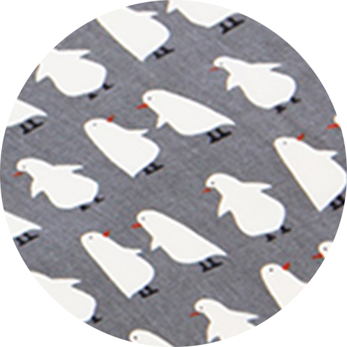 Product: Weighted Blanket Duvet Covers For Kids | Swatch: Cotton Penguin