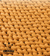 Product: Chenille Throw Blanket | Color: Chenille Golden Yellow