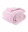 Product: Chenille Throw Blanket | Color: Chenille Petal Pink