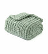 Product: Chenille Throw Blanket | Color:  Chenille Sage Green