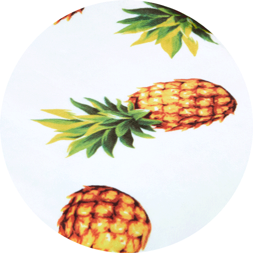 Product: YNM Weighted Blanket 15lb | Swatch: Soft Minky Pineapple 2.0