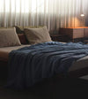 Product: Soft Weighted Blanket Duvet Cover | Color: Minky Dark Blue