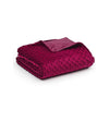 Product: Soft Weighted Blanket Duvet Cover | Color: Minky Red