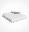 Product: Duel-Sided Weighted Blanket Duvet Cover | Color: Reversible Light-Grey