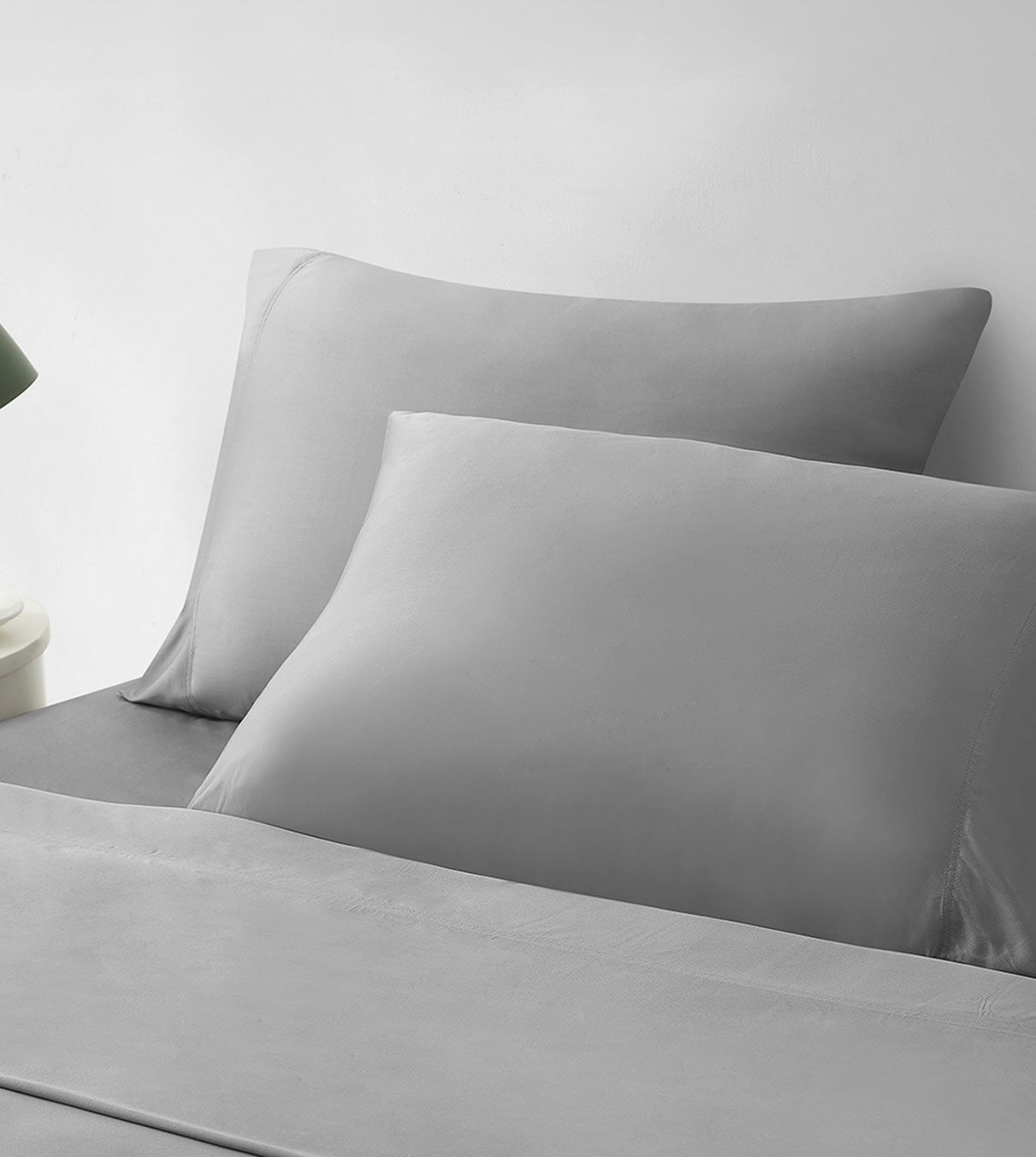 Product: Pillowcase Set | Color: Bamboo Dark Grey