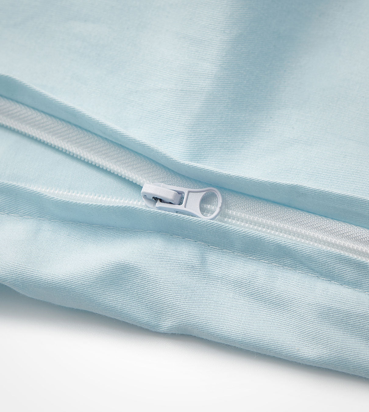 Product: Cotton Weighted Blanket Duvet Cover | Color: Light Blue_
