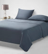 Product: Cooling Bamboo Sateen Sheet Set | Color: Blue Grey