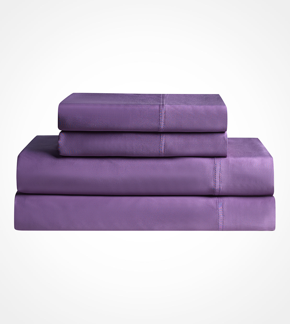 Product: Cooling Bamboo Twill Sheet Set | Color: Lavender Purple