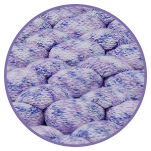 Product: Original Knitted Weighted Blanket | Swatch: Lavender Dream