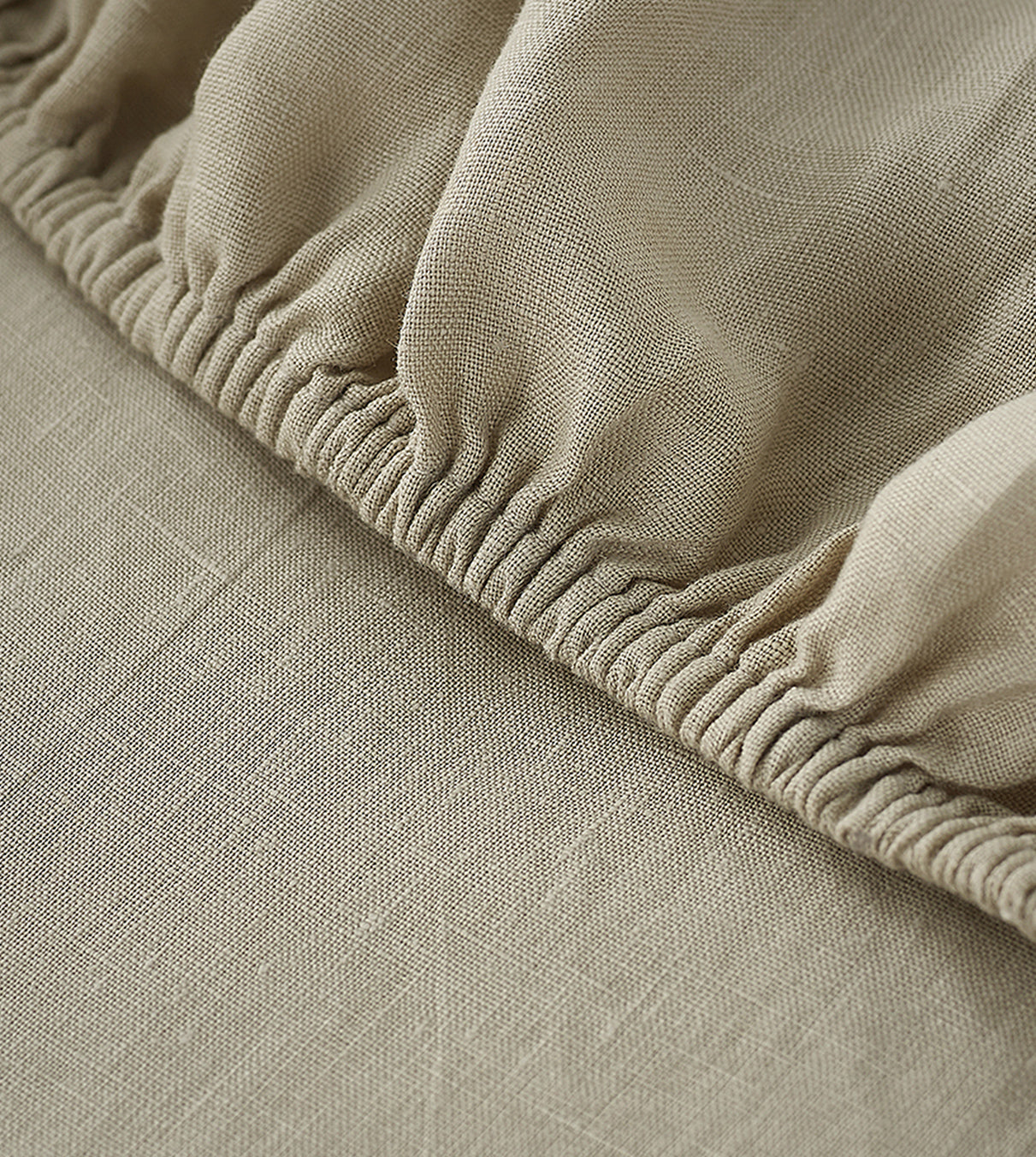 Product: French Linen Sheet Set | Color: Khaki