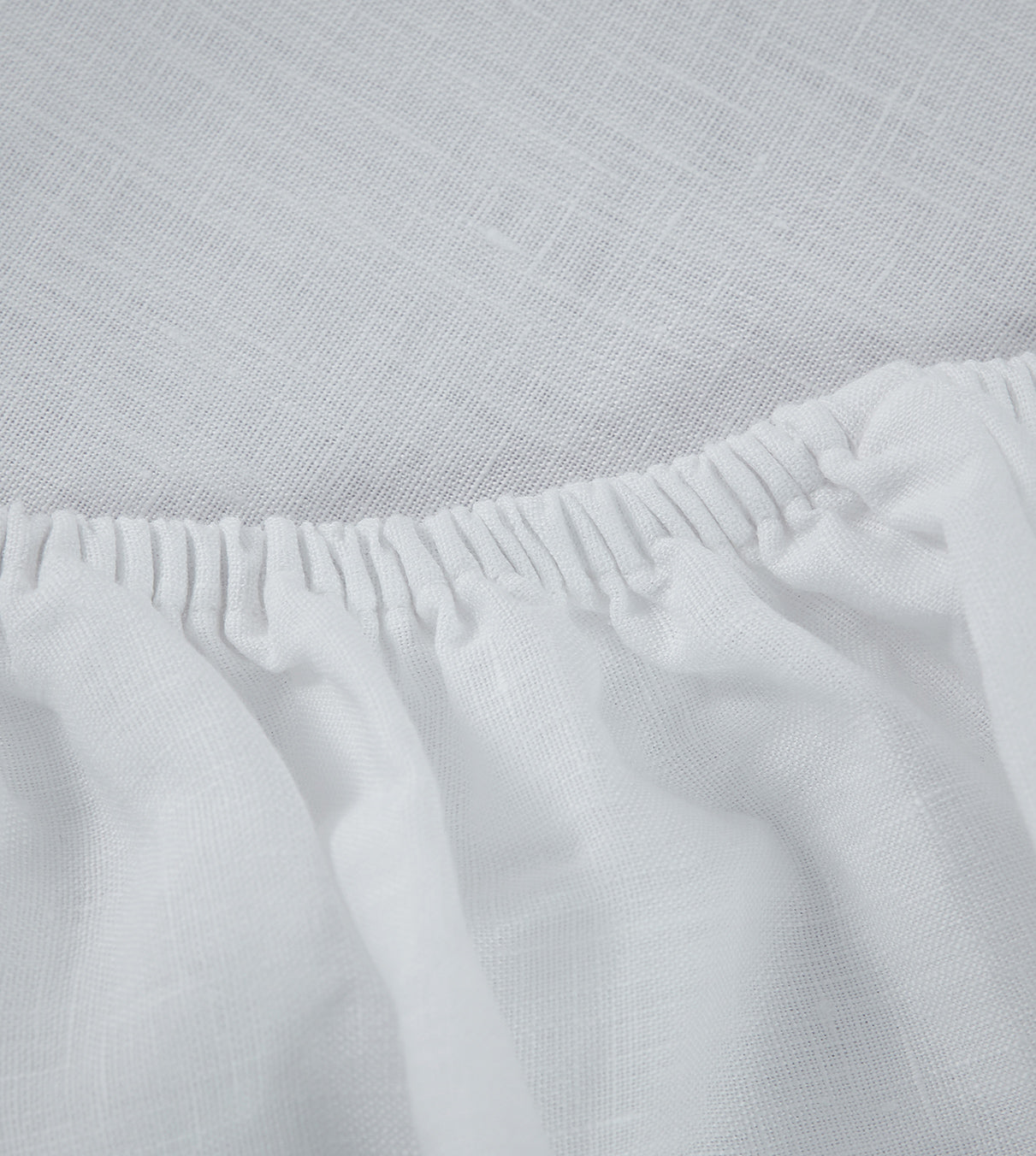 Product: French Linen Sheet Set | Color: Pure White