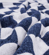 Product: Chenille Throw Blanket | Color: Navy Blue Checkered