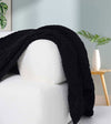 Product: Chenille Throw Blanket | Color: Black Checkered