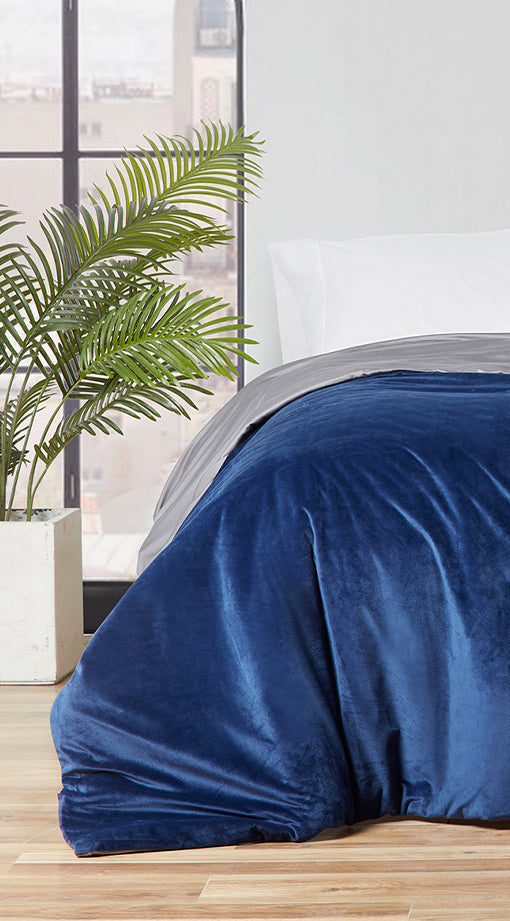 Dual-Sided Weighted Blanket Duvet Cover