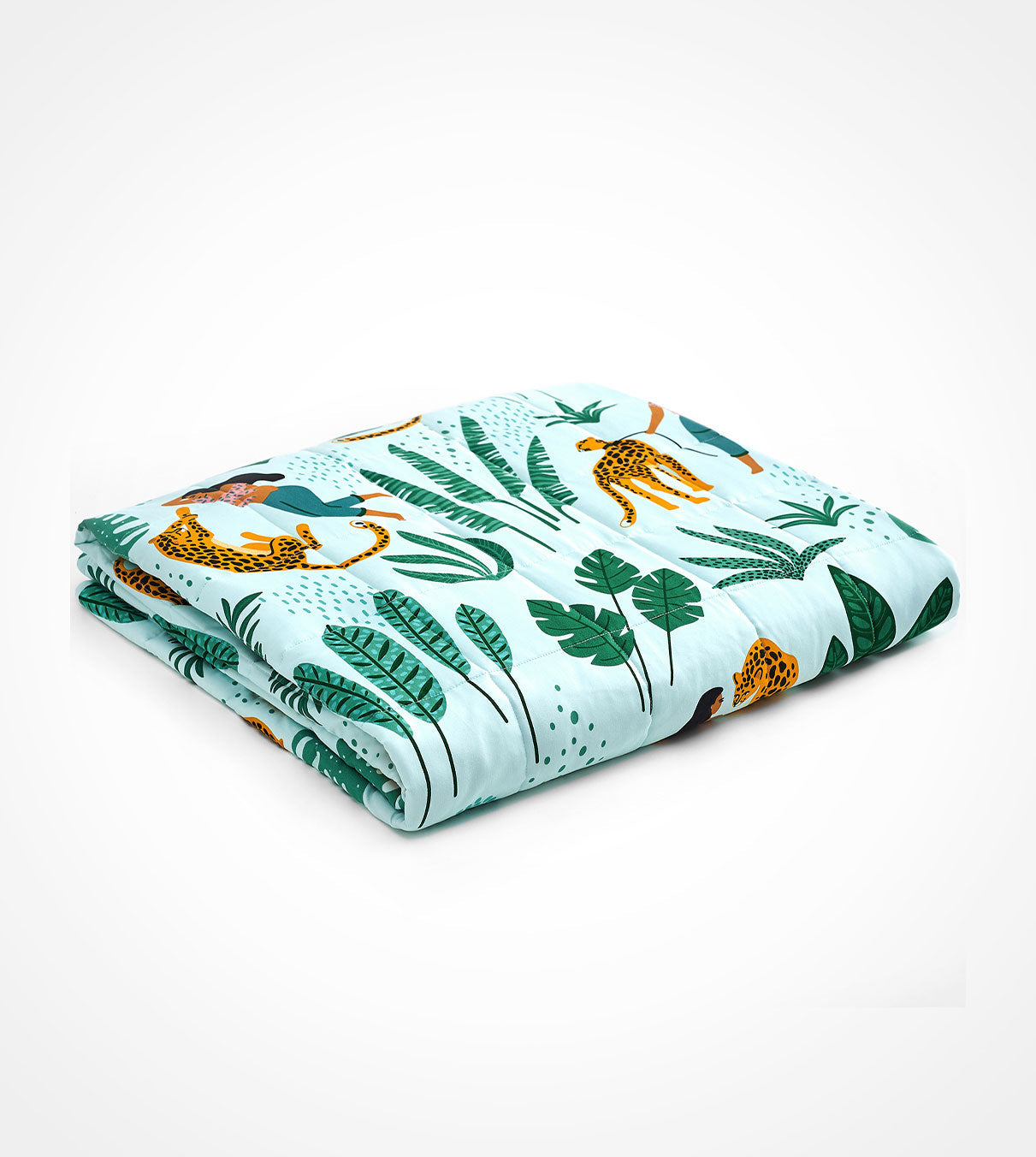 Product: YNM Weighted Blanket 25lb | Color: Bamboo Leopard 2.0