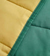 Product: YNM Weighted Blanket 15lb | Color: Sateen Virid/Yellow Reversible 2.0