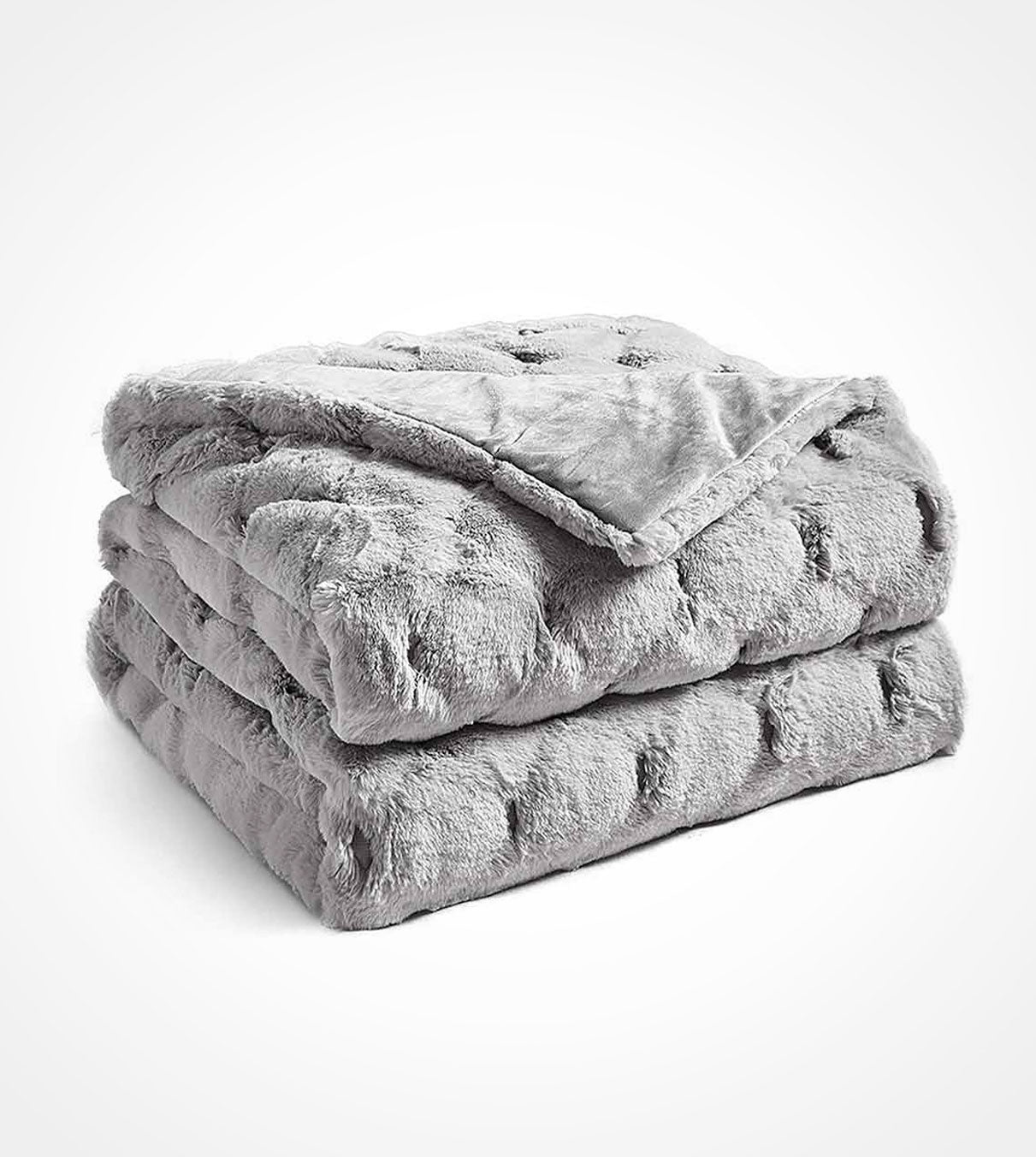 Product: YNM Weighted Blanket 15lb | Color: Faux Fur Honeycomb 2.0