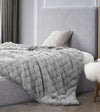 Product: YNM Weighted Blanket 15lb | Color: Faux Fur Honeycomb 2.0