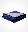 Product: Weighted Blanket Duvet Covers Twin Size | Color: Reversible Navy Silver