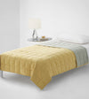 Product: YNM Weighted Blanket 15lb | Color: Cotton-Polyester Yellow/Green 2.0