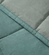 Product: YNM Weighted Blanket 20lb | Color: Cotton-Polyester Deep Green Grey 2.0