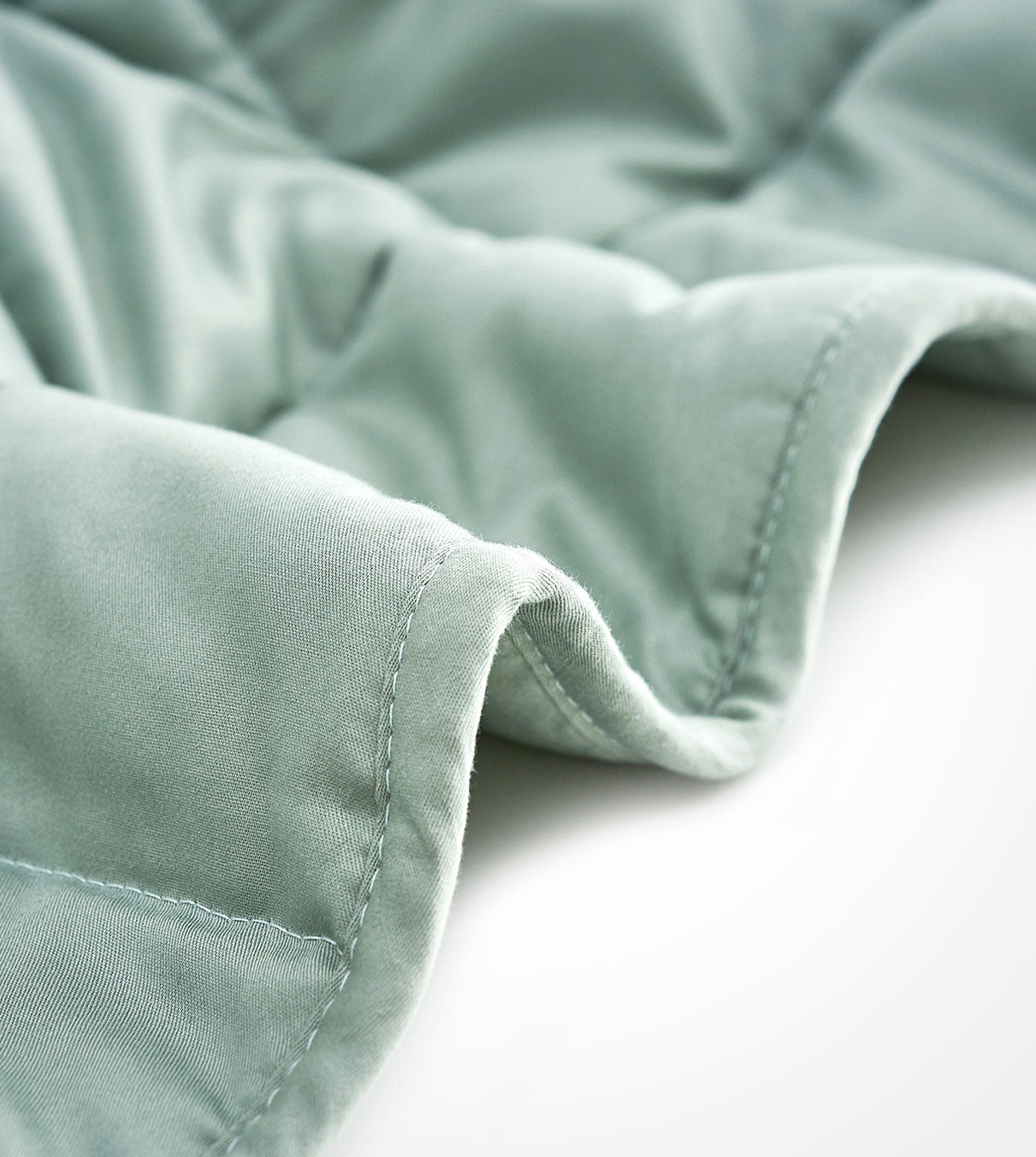 Product: YNM Weighted Blanket 20lb | Color: Cotton Sprout Green 2.0