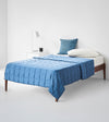 Product: YNM Weighted Blanket 5lb | Color: Cotton Monaco Blue 2.0