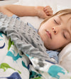 Product: Weighted Blanket Duvet Covers Kid's Size | Color: Minky Dinosaur