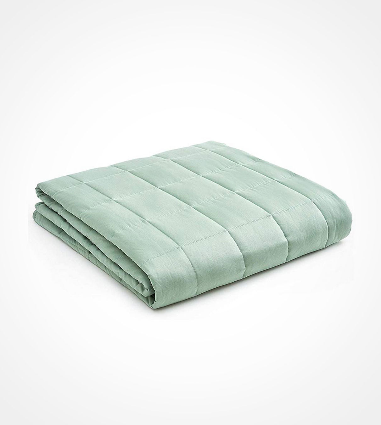 Product: YNM Weighted Blanket 25lb | Color: Cotton Sprout Green 2.0