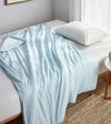 Product: Weighted Blanket Duvet Cover King/California King Size | Color: Cotton Light Blue