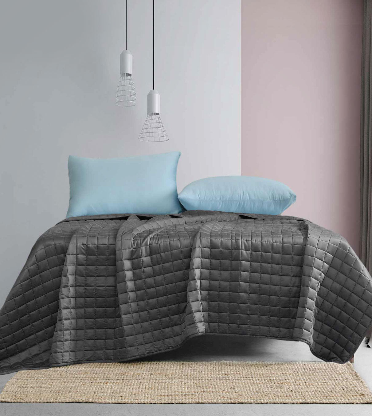 Product: YNM Weighted Blanket 15lb | Color: Bamboo Charcoal 3.0