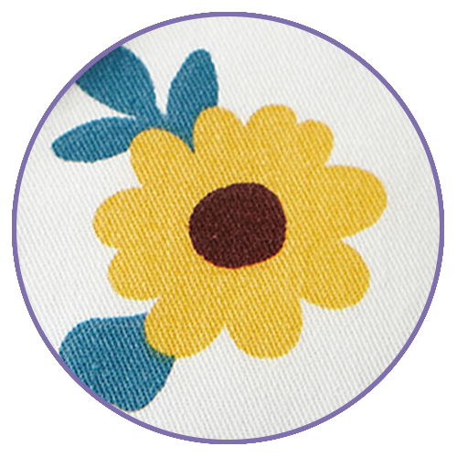 Product: YNM Weighted Blanket 15lb | Swatch: Sunflower Field of Dreams 2.0