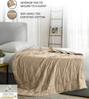 Product: YNM Weighted Blanket 15lb | Color: Cotton Sand 2.0