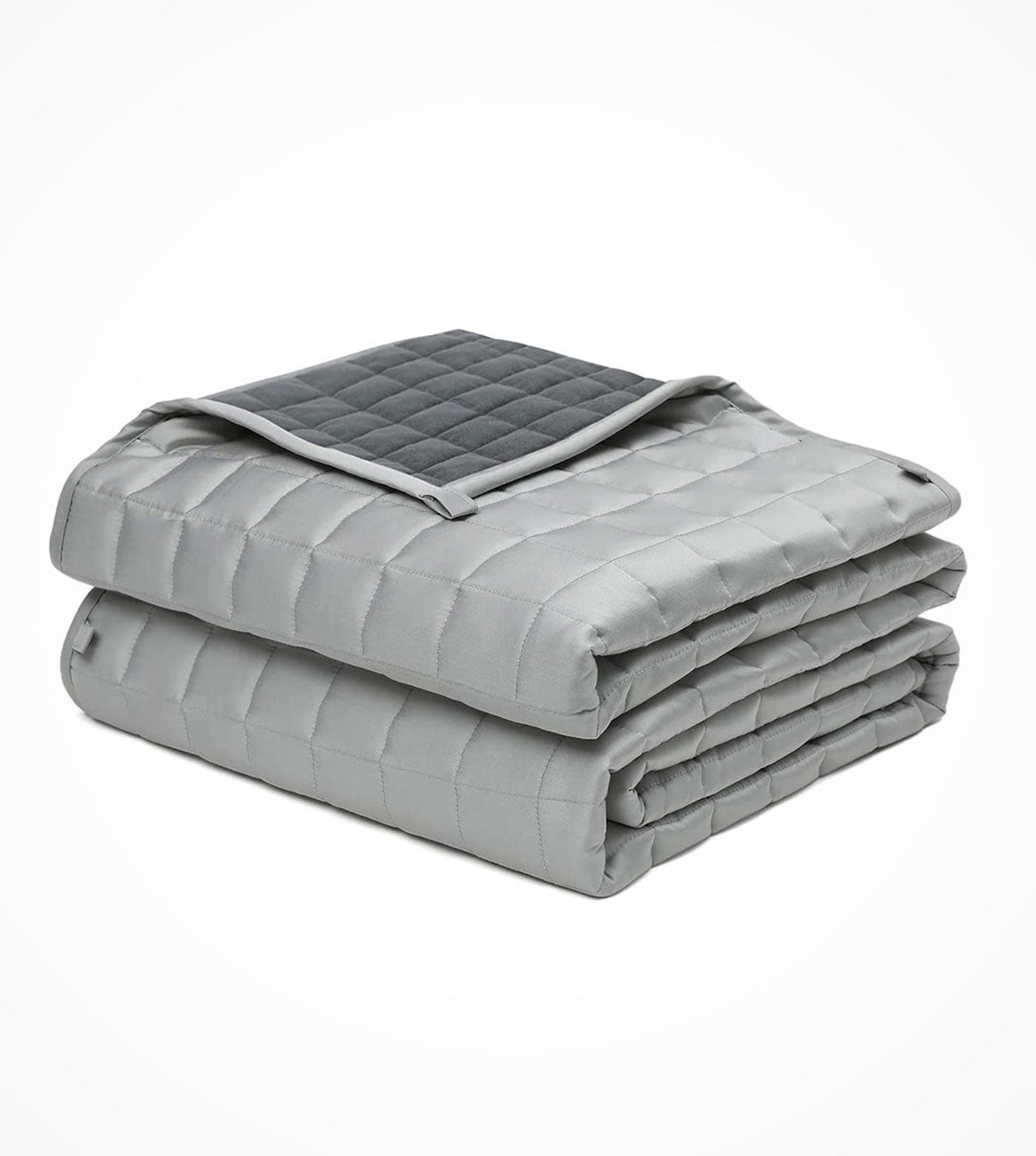 Product: YNM Weighted Blanket 17lb | Color: Dual-Sided Light Grey 3.0