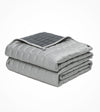 Product: YNM Weighted Blanket 17lb | Color: Dual-Sided Light Grey 3.0
