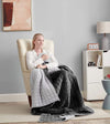 Product: YNM Weighted Blanket 17lb | Color: Dual-Sided Light Grey 3.0