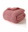Product: Knitted Chunky Throw | Color: Sakura