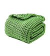 Product: Knitted Chunky Throw | Color: Kiwi
