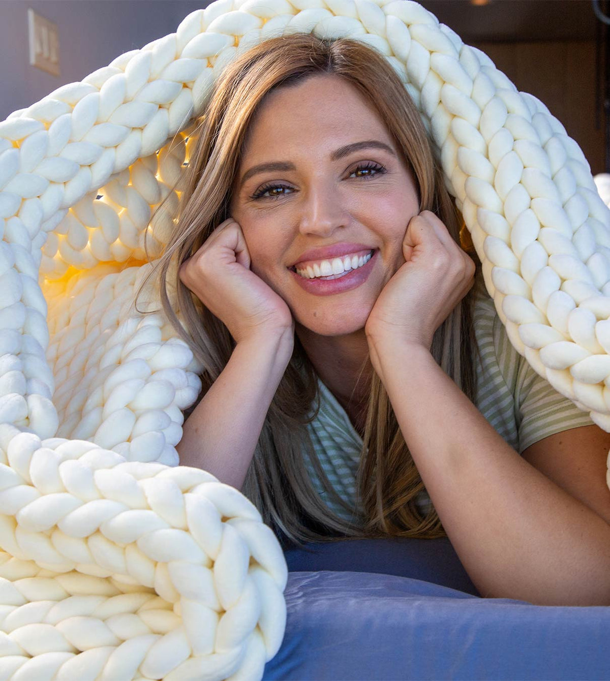 YNM Knitted Weighted Blanket Line YNM