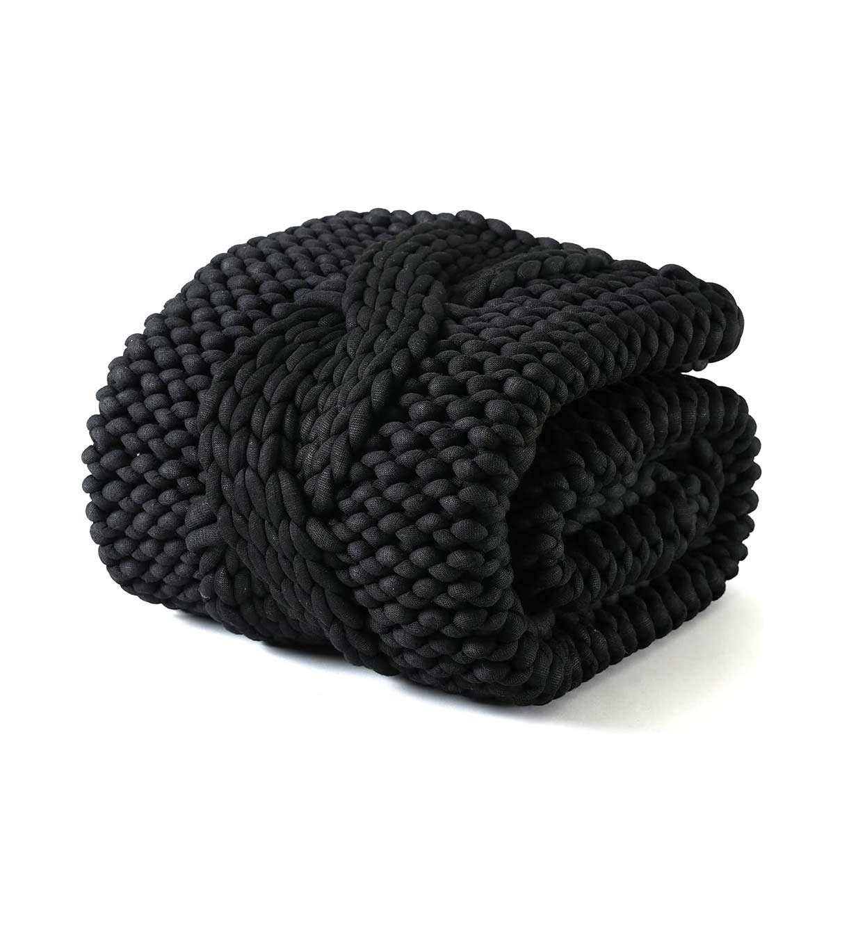 Product: Knitted Chunky Throw | Color: Twisted Darkness