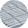 Product: YNM Weighted Blanket 20lb | Swatch: Cotton Blue White Stripe 2.0