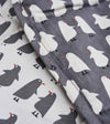 Product: Cotton Weighted Blanket Duvet Cover | Color: Penguin