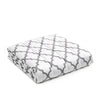 Product: Original Cotton Weighted Blanket | Color: lattice scroll