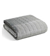 Product: YNM Weighted Blanket 15lb | Color: Bamboo Gradient Dark Grey 3.0