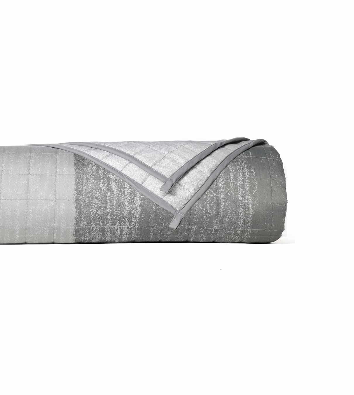 Product: YNM Weighted Blanket 15lb | Color: Bamboo Gradient Dark Grey 3.0