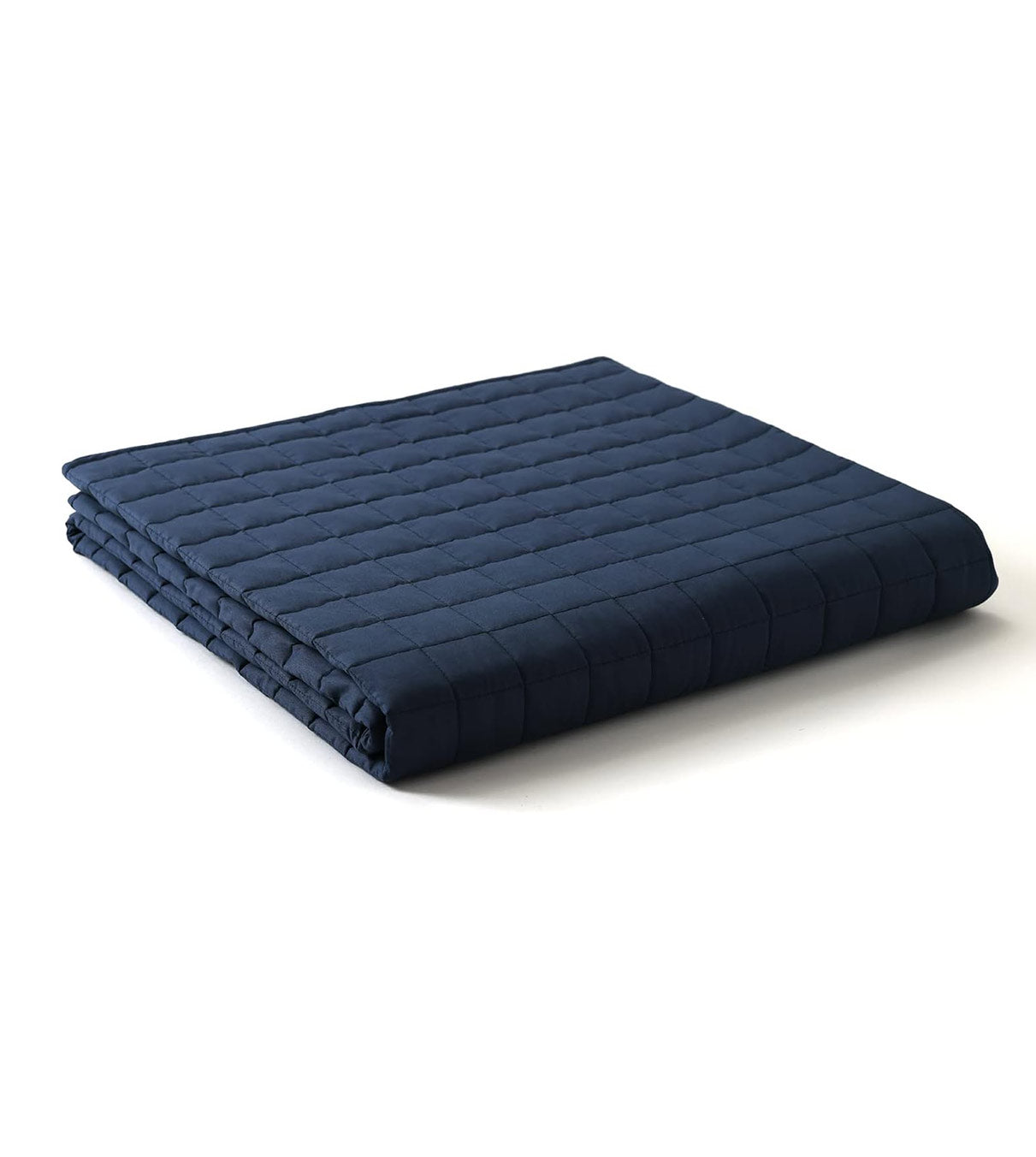 Product: 12lb Weighted Blanket | Color: Cotton Navy 3.0
