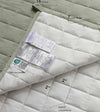 Product: YNM Weighted Blanket 15lb | Color: Cotton-Polyester Avocado White 3.0