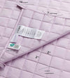 Product: Exclusive Cotton Weighted Blanket | Color: Sateen Lavender